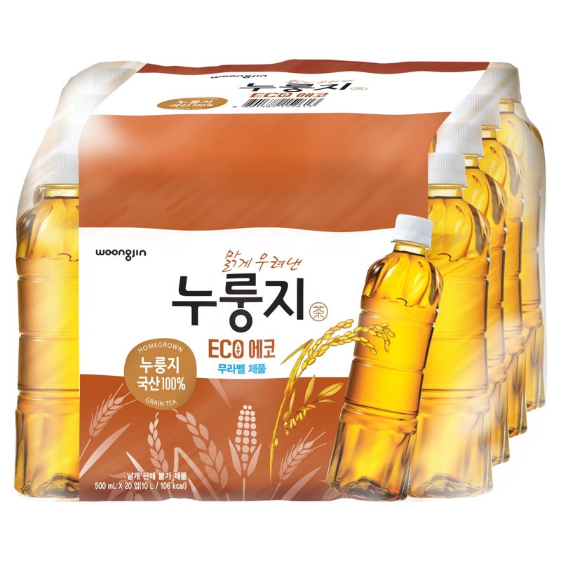 웅진 맑게 우려낸 누룽지차 에코
