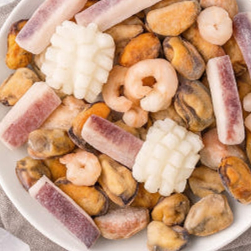 어부백서 냉동 해물모듬 해물믹스 대용량 업소용 1.5kg 300g 5팩,