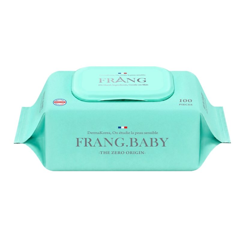 프랑프랑 더제로 오리진 영유아 아기 물티슈, 10개, 100매입, 45g