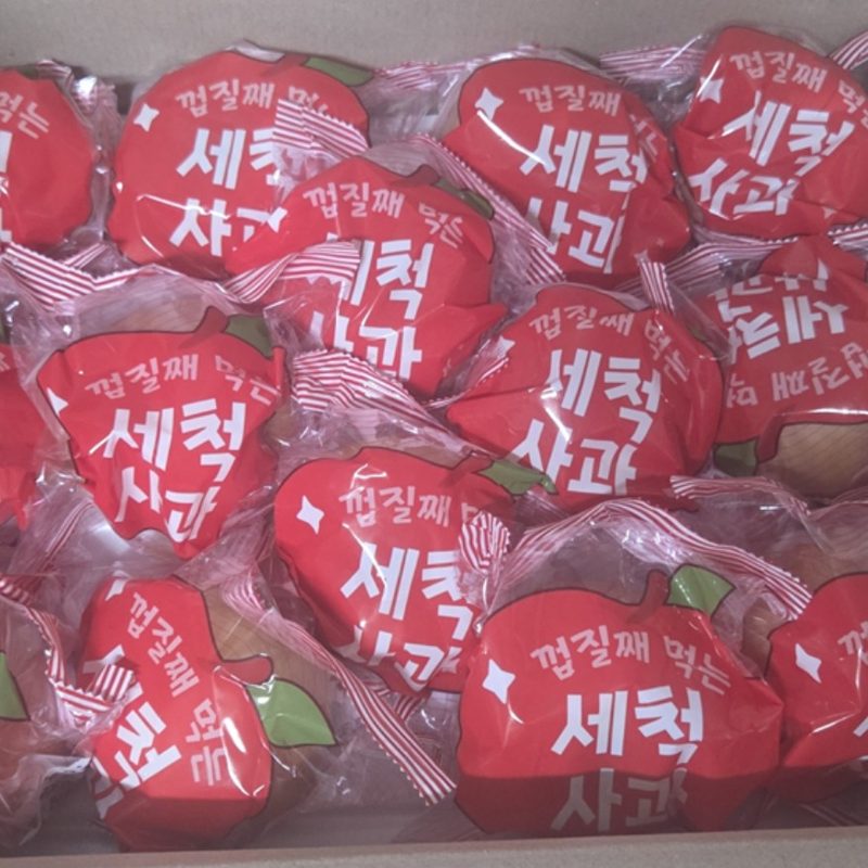정품 세척사과 맛있는사과 거창사과 고당도사과 홍로,부사 세척사과, 1박스
