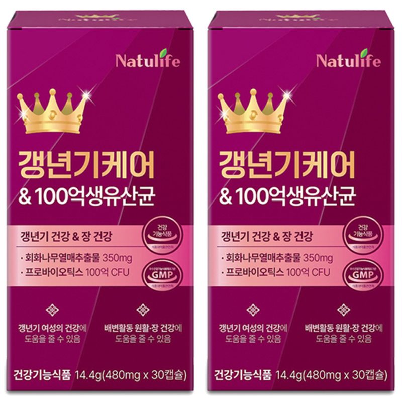 여성 갱년기 유산균 yt1+갱년기 케어 100억 유산균세트 / 프리미엄 
