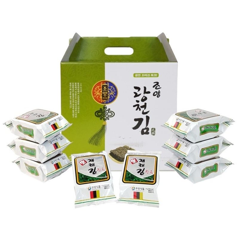 재래식탁김28매12봉지/광천조양맛김/광천김/본사직영, 180g, 12개