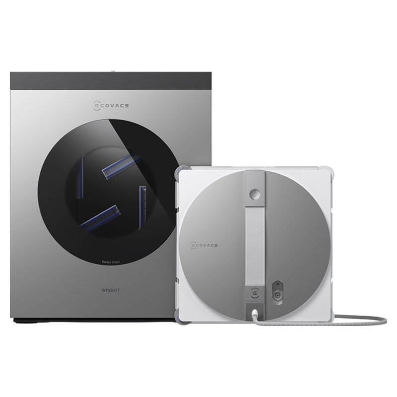 ECOVACS 윈봇 W3 옴니 창문 로봇청소기, WG858-07, 화이트