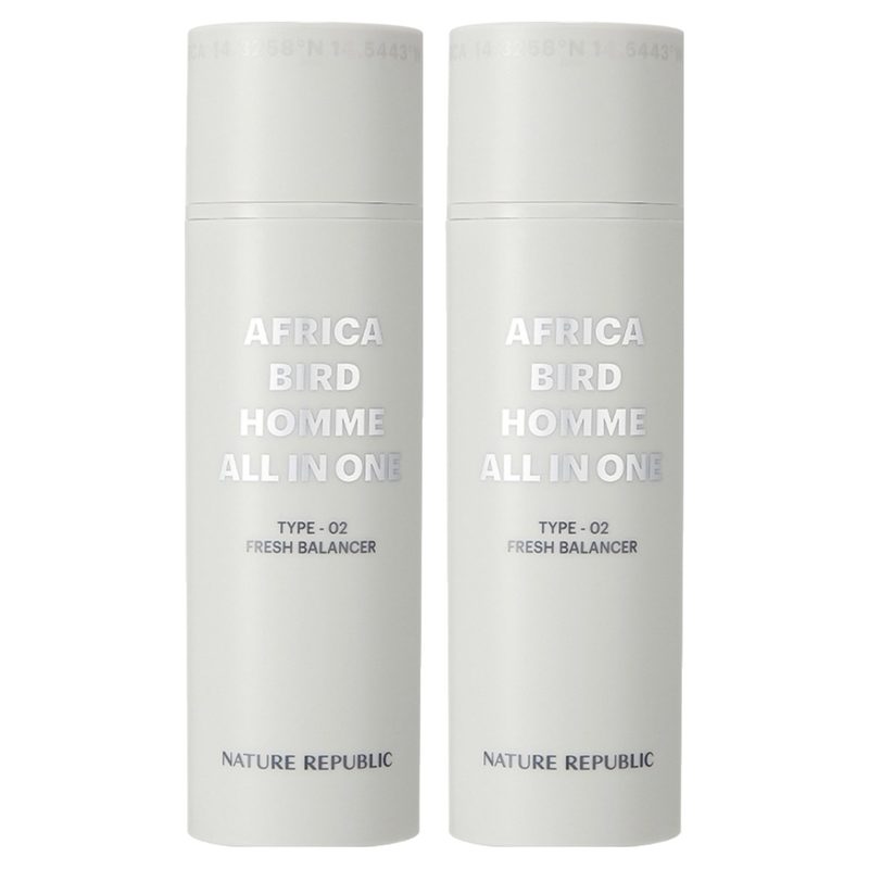 네이처리퍼블릭 아프리카 버드 옴므 올인원 프레시 밸런서, 150ml, 2