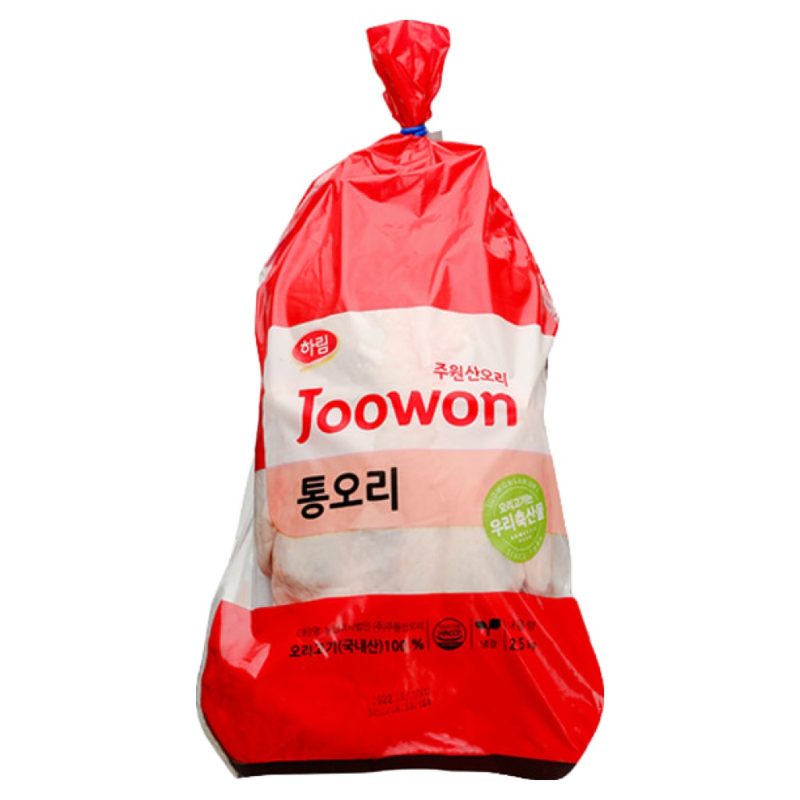 주원산 개체 생오리 (통), 1개, 2.5kg