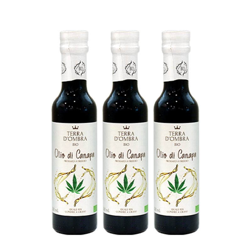 이태리산 유기농 햄프씨드오일 대마종자유, 250ml, 3개