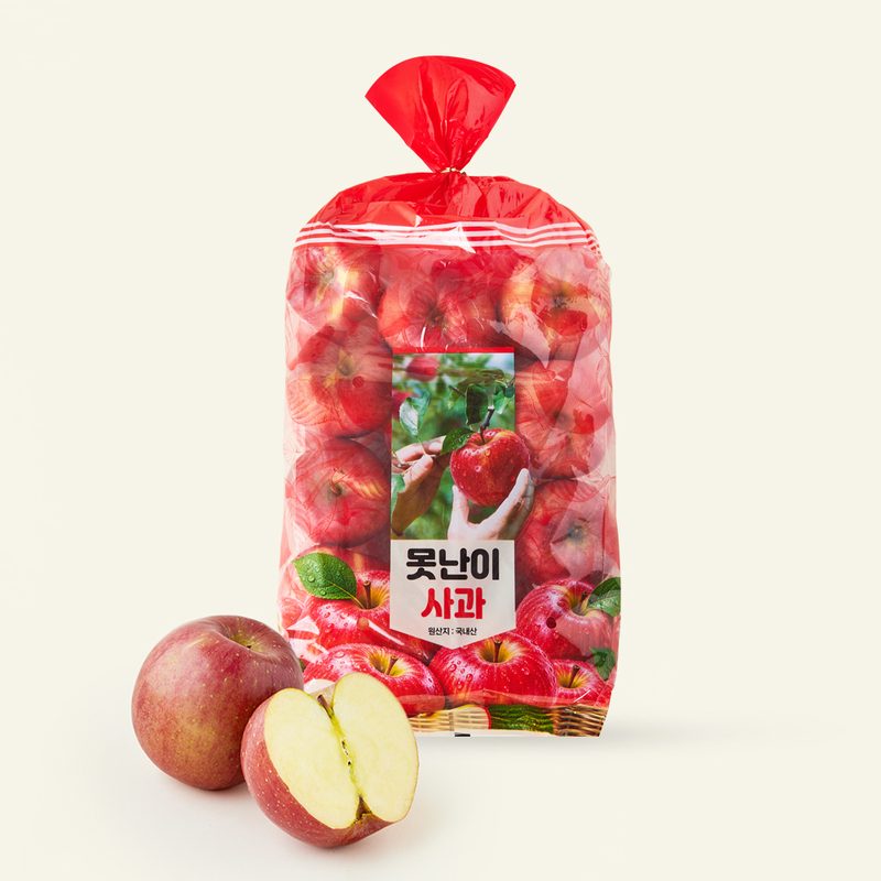 [로켓프레시] 다조은 못난이 사과, 1개, 2.5kg(소과, 13~15입