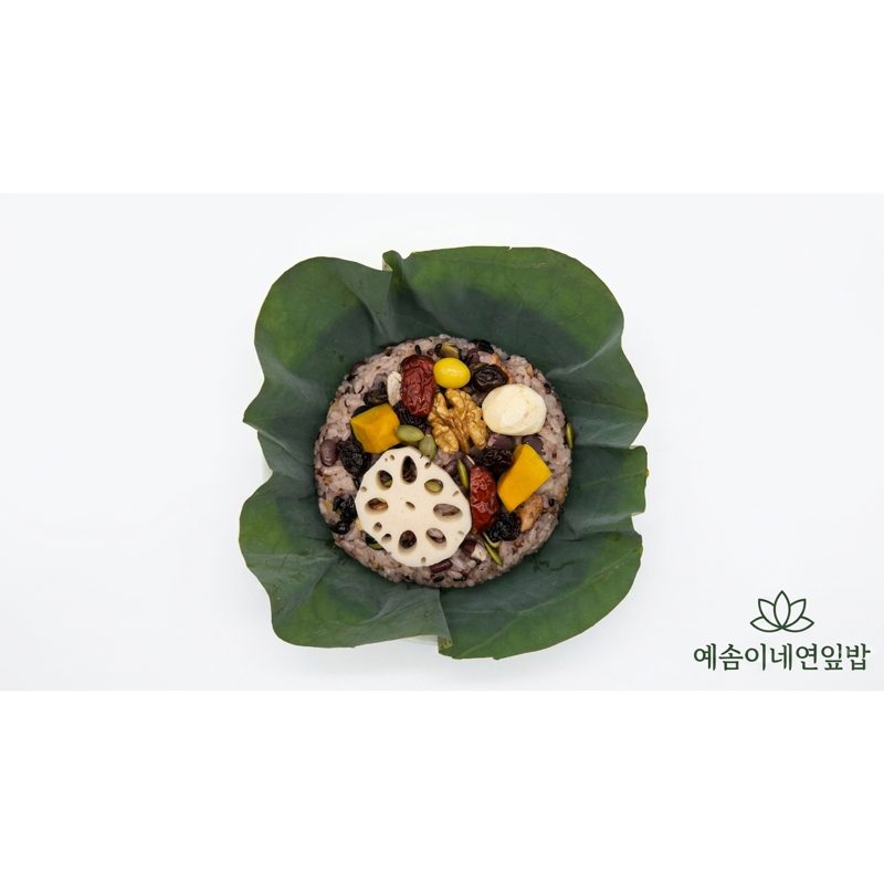 예솜이네 맛있는 12가지 잡곡 찹쌀 연잎밥 240g, 15개 +1개더 영