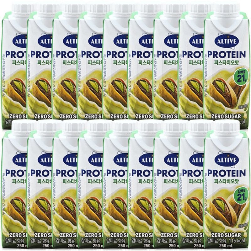 얼티브 프로틴 피스타치오맛 ~ 단백질 다이어트