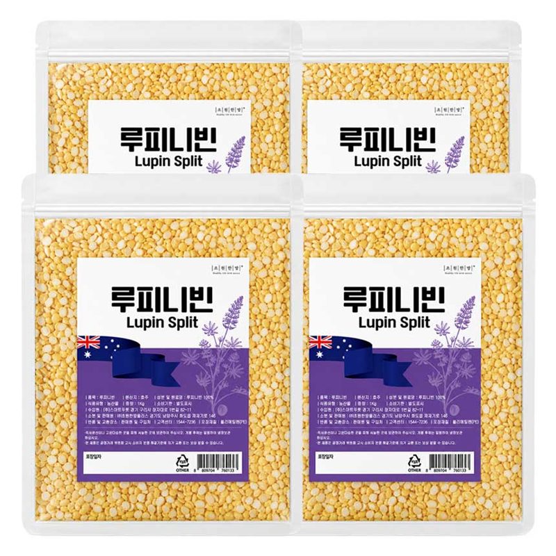 초원고대곡물 루피니빈 콩 호주산, 1개, 4kg