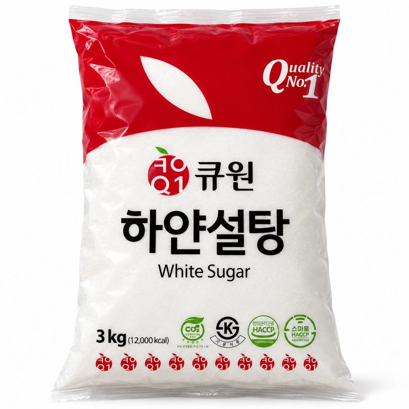 백설탕 "Q1" (3kg), 1개, 0ml, 3kg