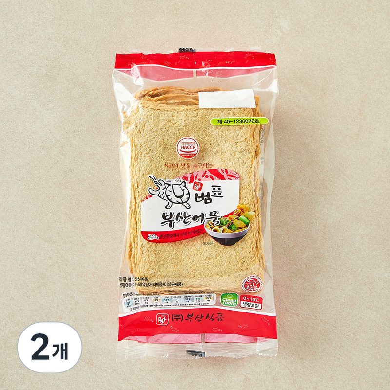 [로켓프레시] 범표어묵 상천 어묵, 800g, 2개