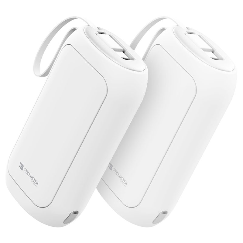 슈틸루스터 손난로 보조배터리 5000mAh 2p, ST-PW100, 화이