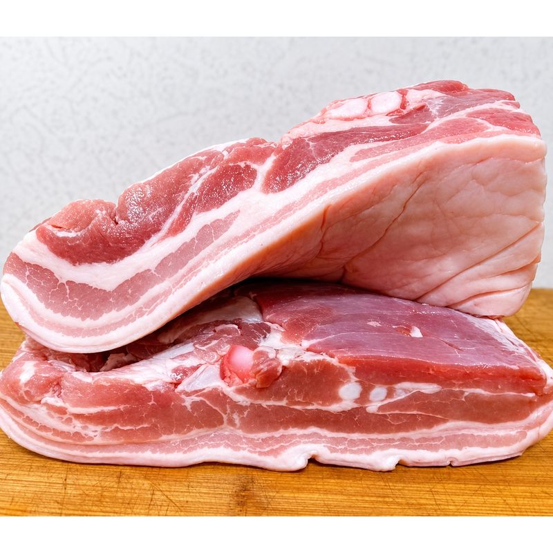 행복미트 통오겹살 수입산 바베큐 수육용, 2kg, 1개