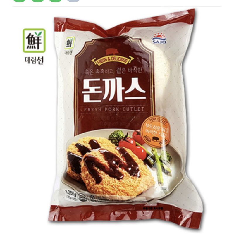 오양 돈까스 1.35kg 2개, 2개, 1.35kg