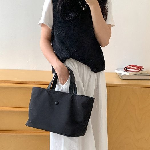 타니티니 데일리 나일론 대용량 토트백 가벼운 숄더백