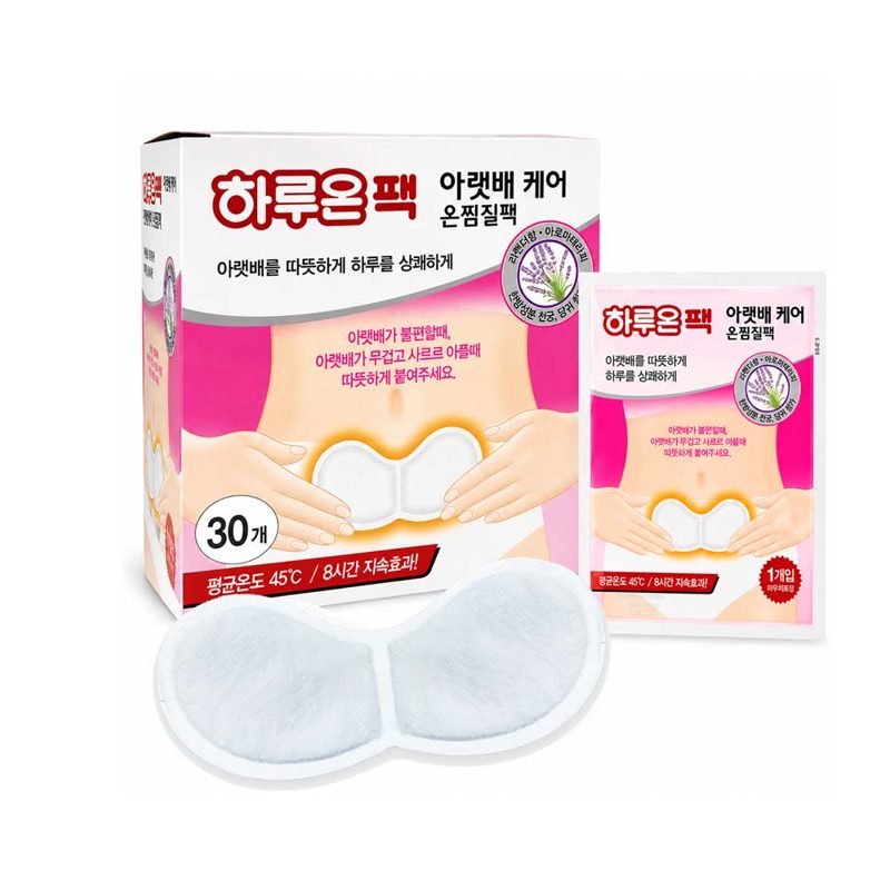 더 큰사이즈 하루온팩 아랫배 케어 온찜질팩 붙이는핫팩