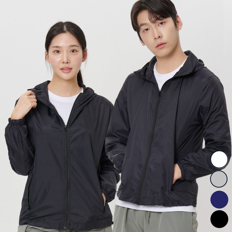 리듬 바람막이 남성 여성 러닝 초경량
