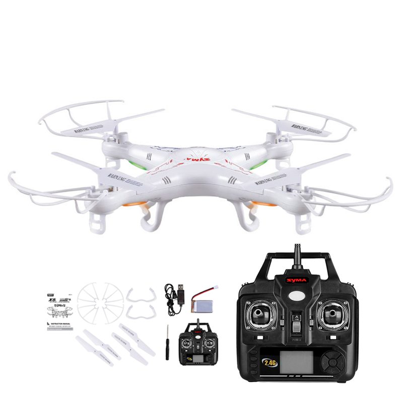 SYMA X5 입문용 교육용 시마 드론, 화이트 시마 X5 드론 세트, 