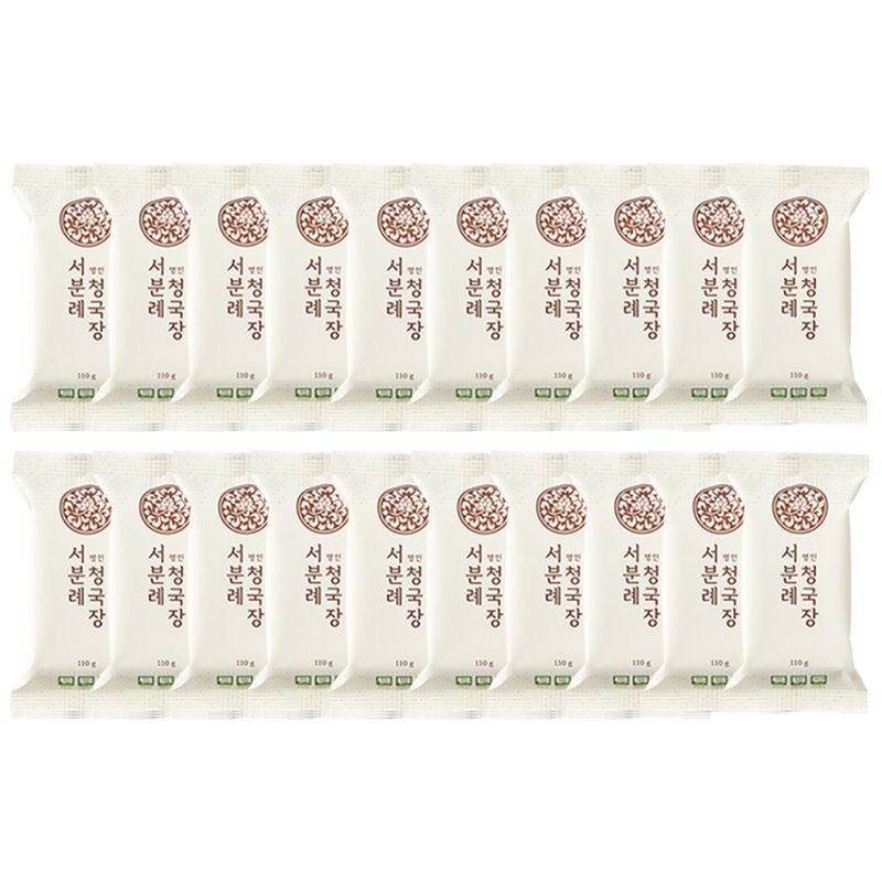 [서일농원] 서분례명인 청국장_본사직송, 110g, 20팩