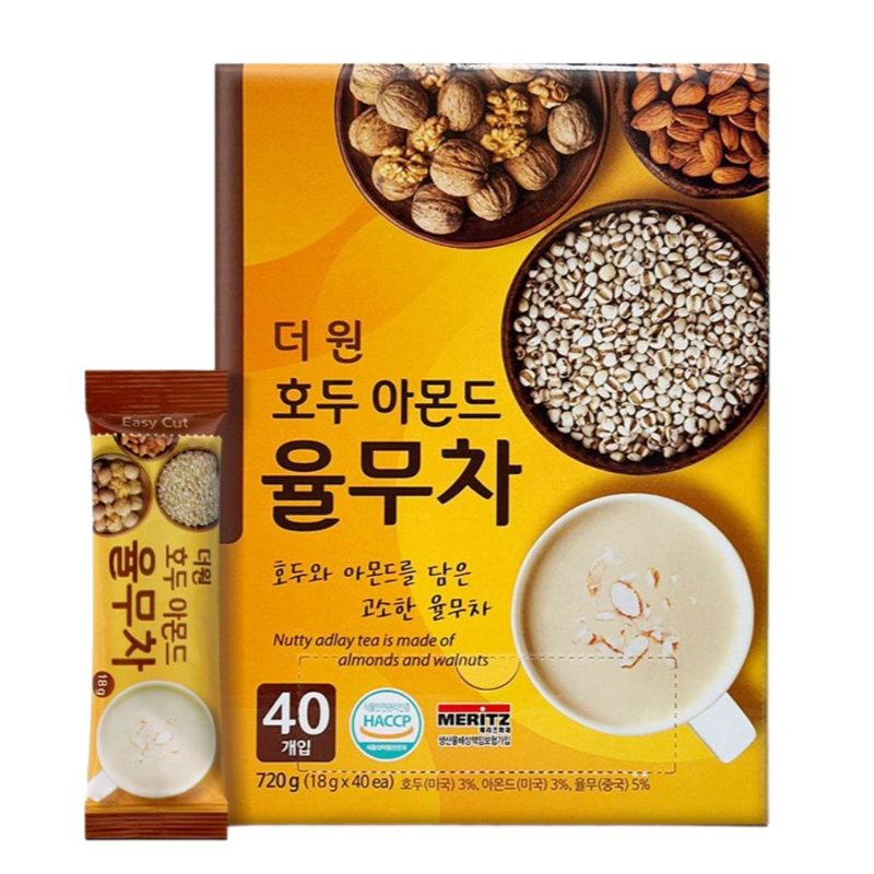 호두아몬드율무차 18gx40포, 18g, 1박스, 40개입