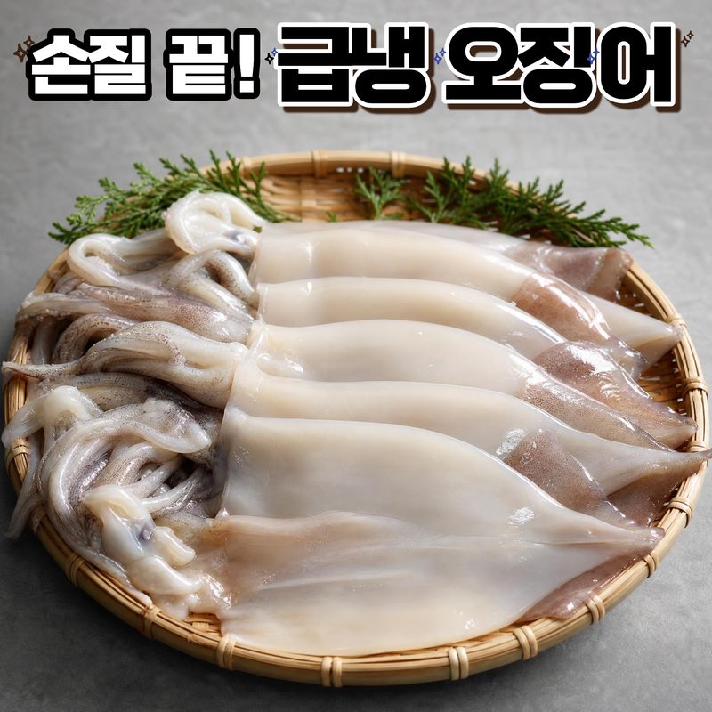 신선냉동손질오징어 10미~20미 가성비 대용량