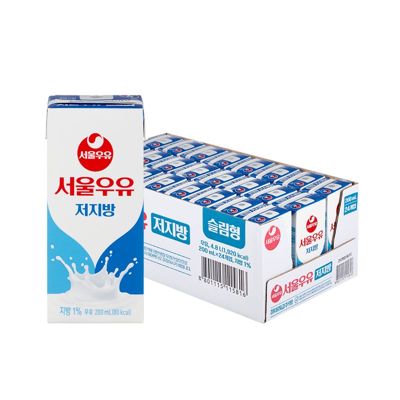 서울우유 저지방 멸균 우유