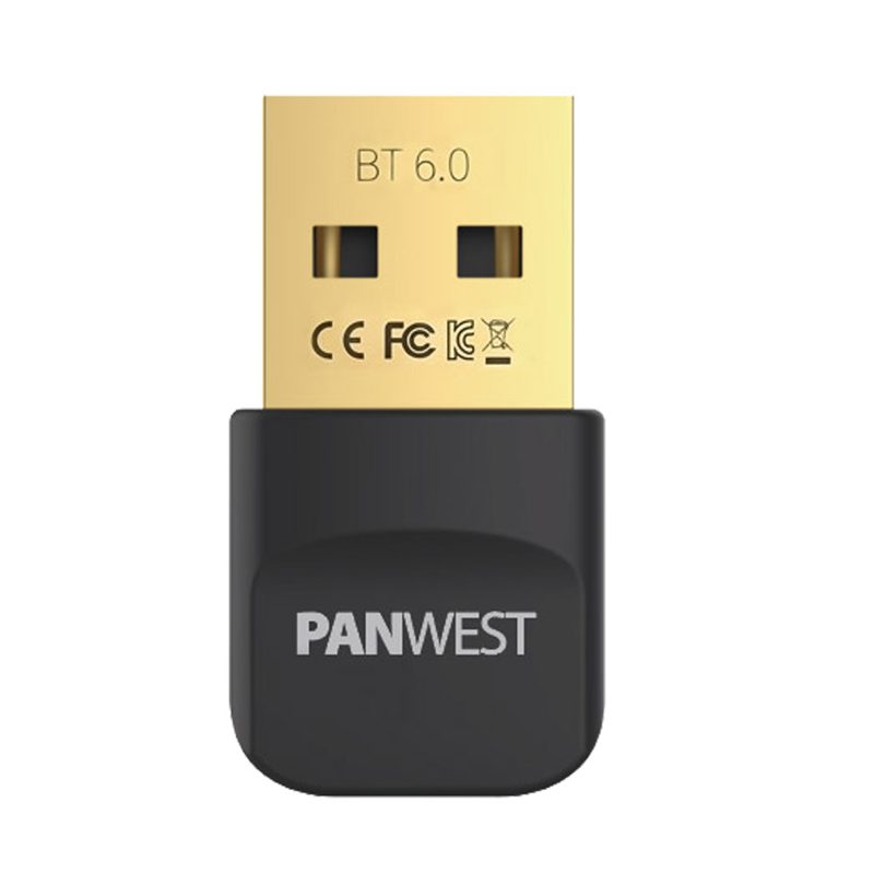 PAN-BT60 블루투스 6.0 동글 USB 데스크탑 무선 수신기, 1개