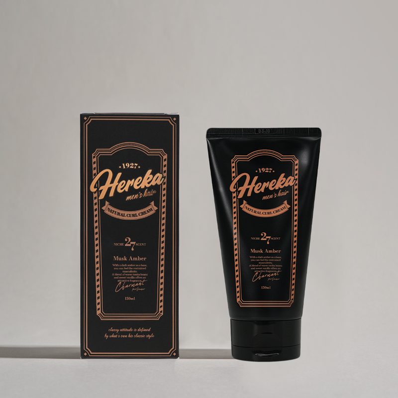 헤레카 텍스쳐 내추럴 컬크림 머스크엠버향, 150ml, 1개