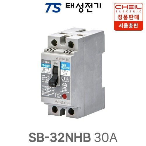 제일전기 산업용 배선차단기 SB-32NHB 30A, 1개