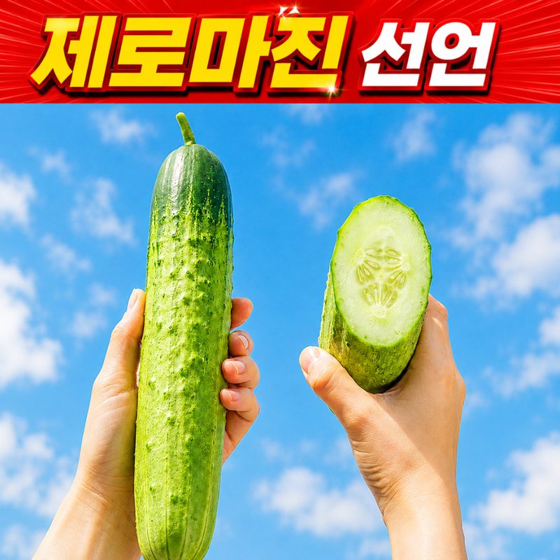 [하루딱30박스만] 국내산 백오이 희연가 백다다기오이, 1박스, 오이 /