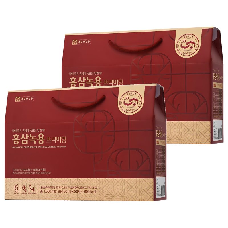 종근당건강 홍삼녹용 프리미엄