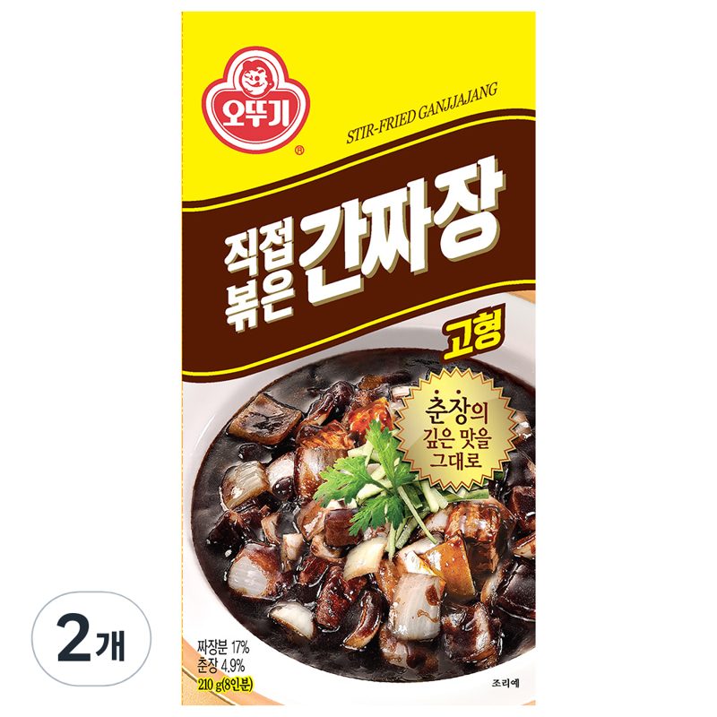 오뚜기 직접 볶은 간짜장 고형