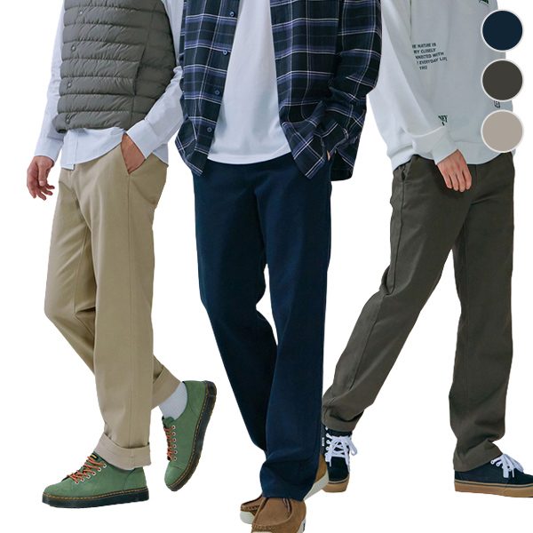 [체이스컬트] (본사직영)일자 치노 기모 PANTS3Color