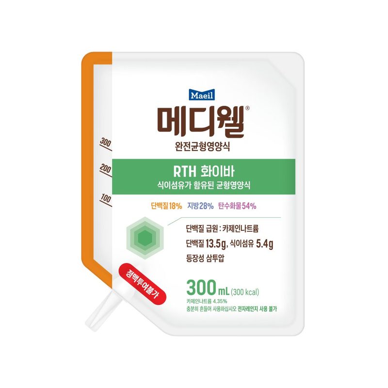메디웰 RTH 화이바 300mL 피딩세트, 20개
