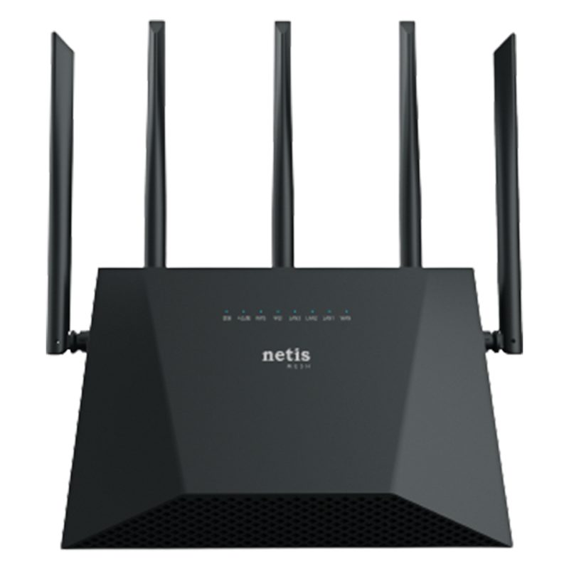 네티스 AX3000 기가비트 듀얼밴드 메쉬 와이파이 공유기, netis 