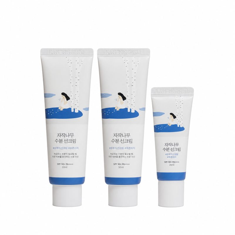 라운드랩 자작나무 수분 선크림 SPF50+ PA++++