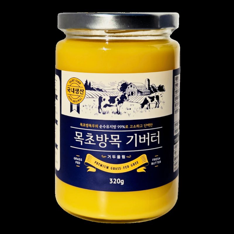 목초방목 거두올림 기버터 국내생산 간식용, 320g, 1개