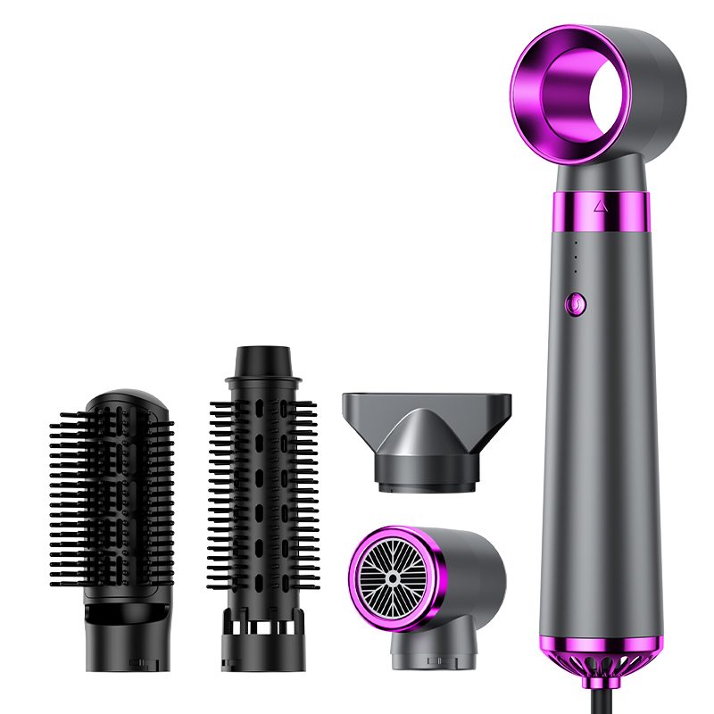 LOKEXING 800 W 5 in 1 멀티 에어 스타일러 브러쉬, 그레