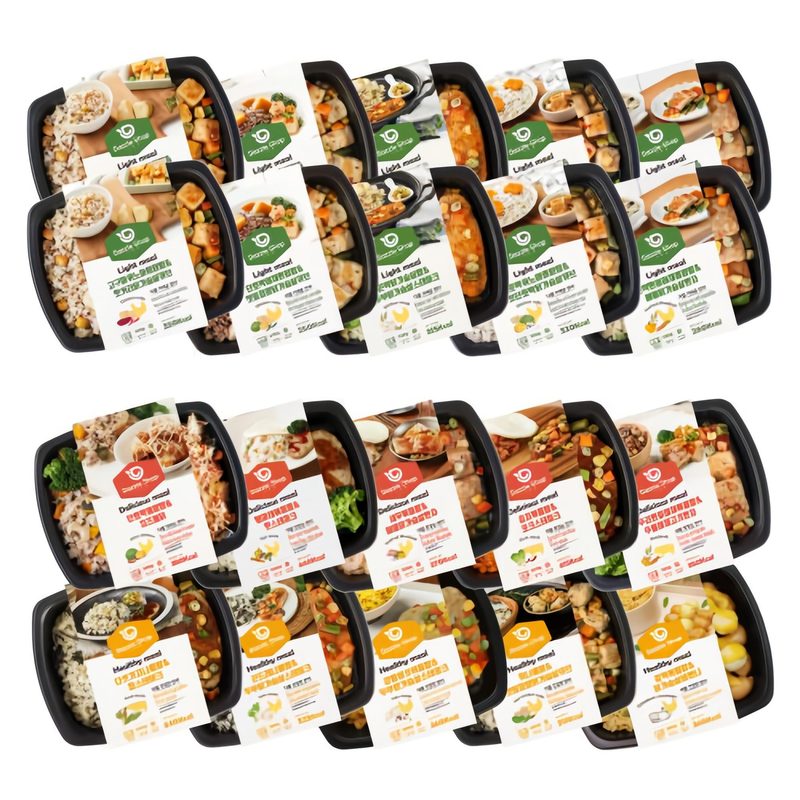 다즐샵 식단관리 도시락 4주 식단 15종 20팩 (가벼운10팩+맛있는5팩