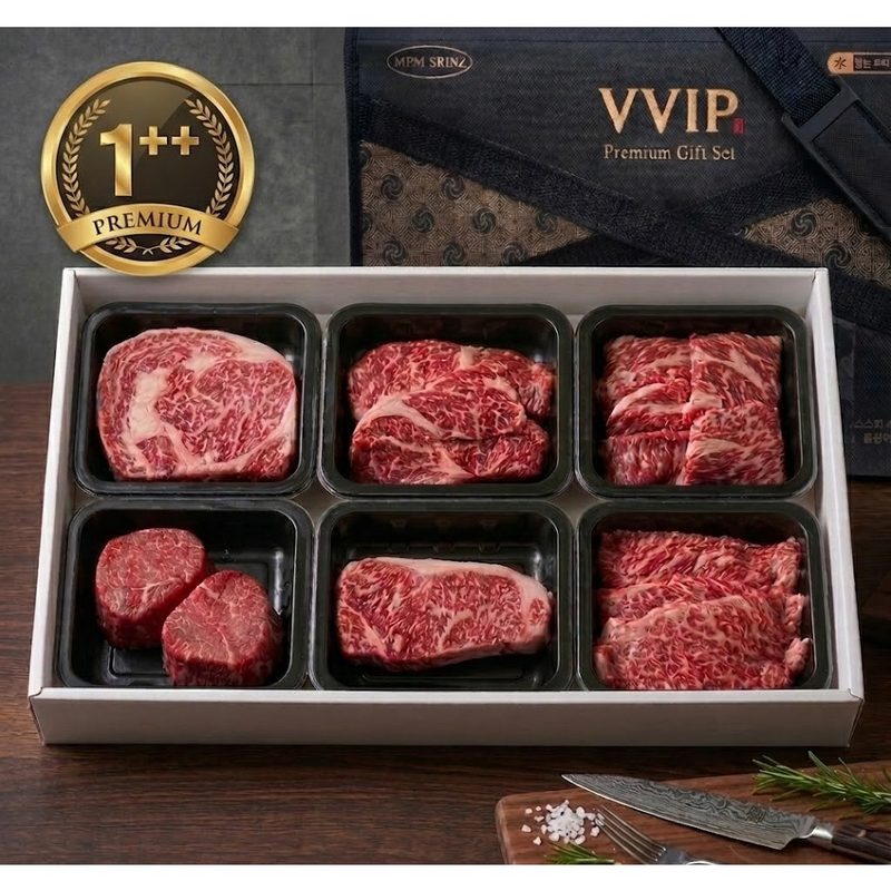 투뿔 한우선물세트 1++ 구이용 1.2kg, 1개