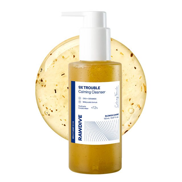 로다이브 어성초 9X 여드름 제로 앰플 피지 클렌징, 1개, 150ml