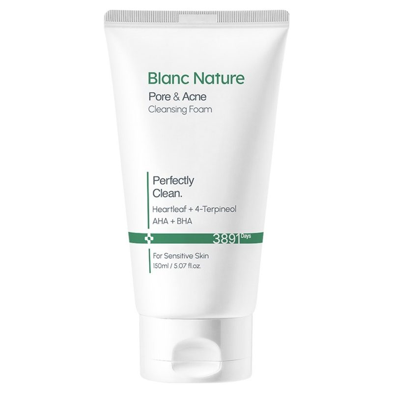 블랑네이처 여드름기능성 클렌징폼, 150ml, 1개
