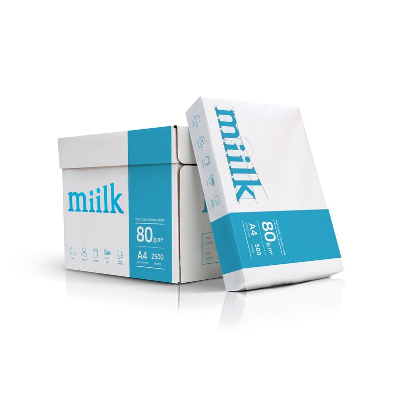 밀크 복사용지 80g