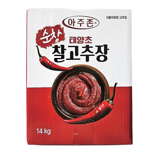 아주존 순창우리식품 업소용 대용량 순창 태양초 찰고추장 (고추가루 함량