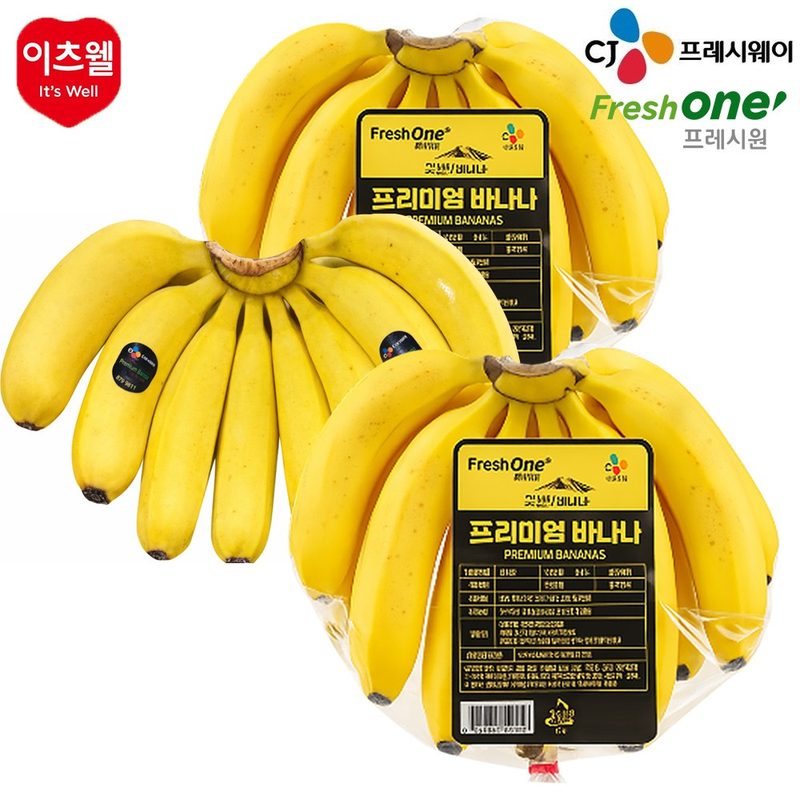 썬리지 프리미엄 고산지 바나나, 1개, 2~4봉 (3.5kg내외)