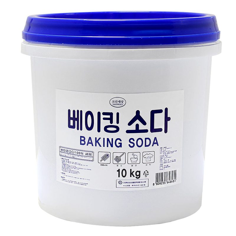 크린세상 베이킹소다 바스켓 주방세제 세제 스푼, 10kg, 1개