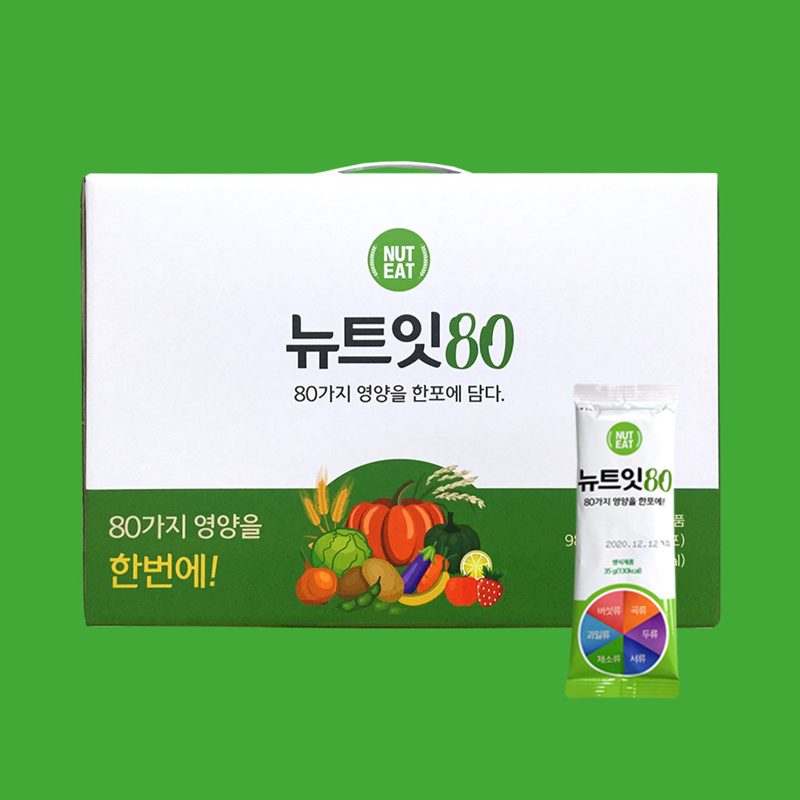 뉴트잇80 생식(푸른한끼) 식사대용 / 불만족시 100%환불, 980g,