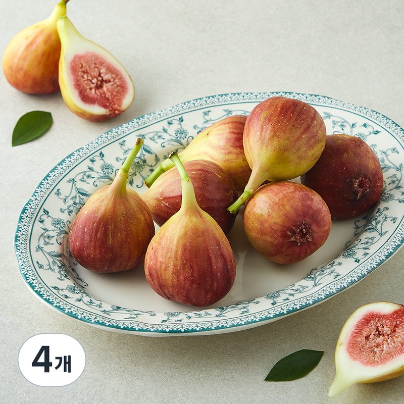 [로켓프레시] 산지직송 하늘꽃 GAP 영암 무화과, 4개, 500g
