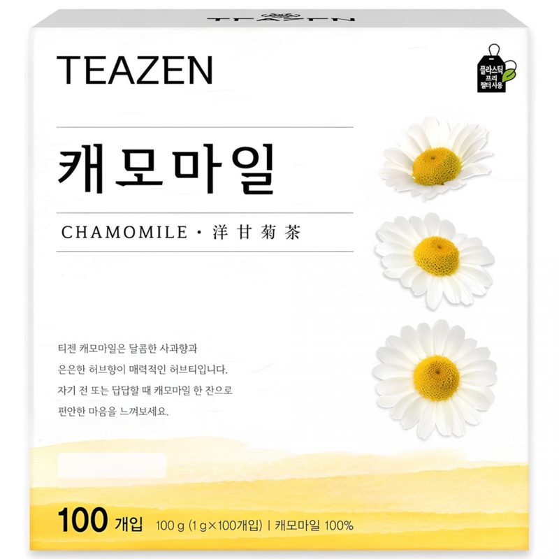 티젠 캐모마일차 티백